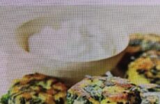 Breakfast Spinach-Potato Fritter