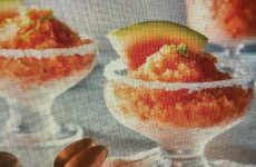 Refreshing Watermelon Granita