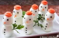 Christmas boiled eggs!