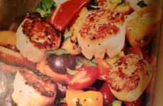 Sea Scallops alla Caprese
