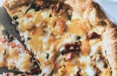 Rich and Cheesy Crawfish Quiche