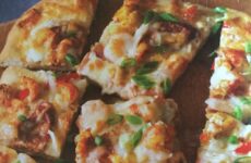 Fabulous Crawfish Flatbread