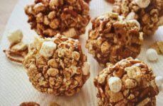 Snacky S'Mores Popcorn Balls