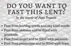 Do you want to fast this lent?