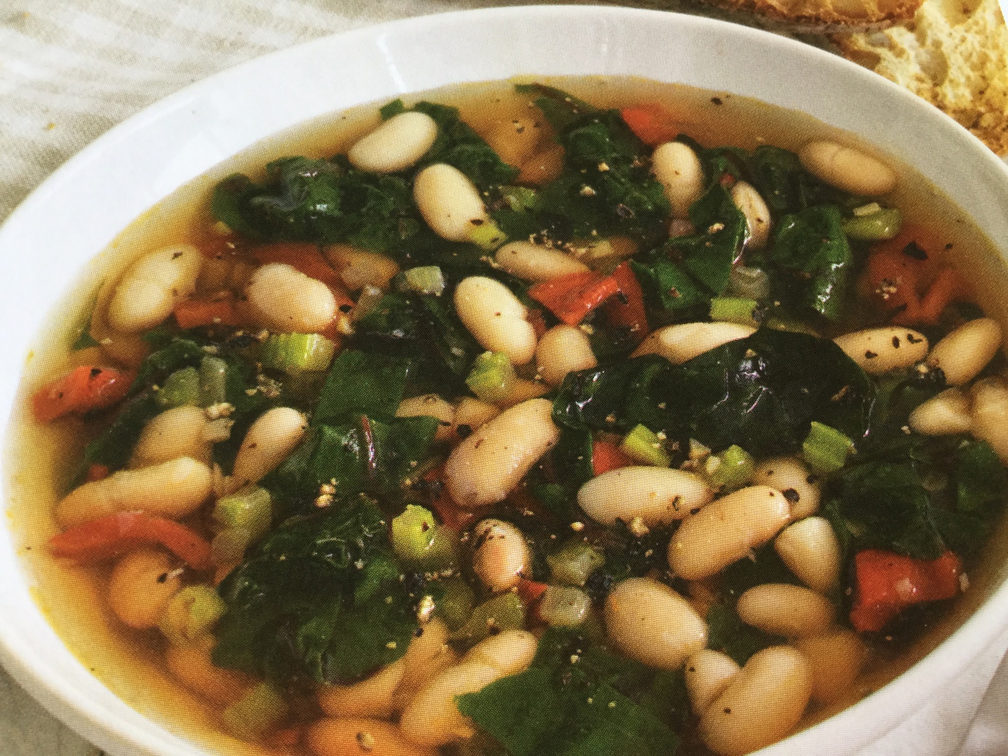 EASY CHARD AND WHITE BEAN SOUP