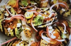 Grilled Creamy Avocado Salad