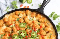 Kicked-Up Hot Tater Tot Dish