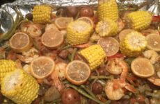 Sensational Grilled Shrimp and Veggie Packets