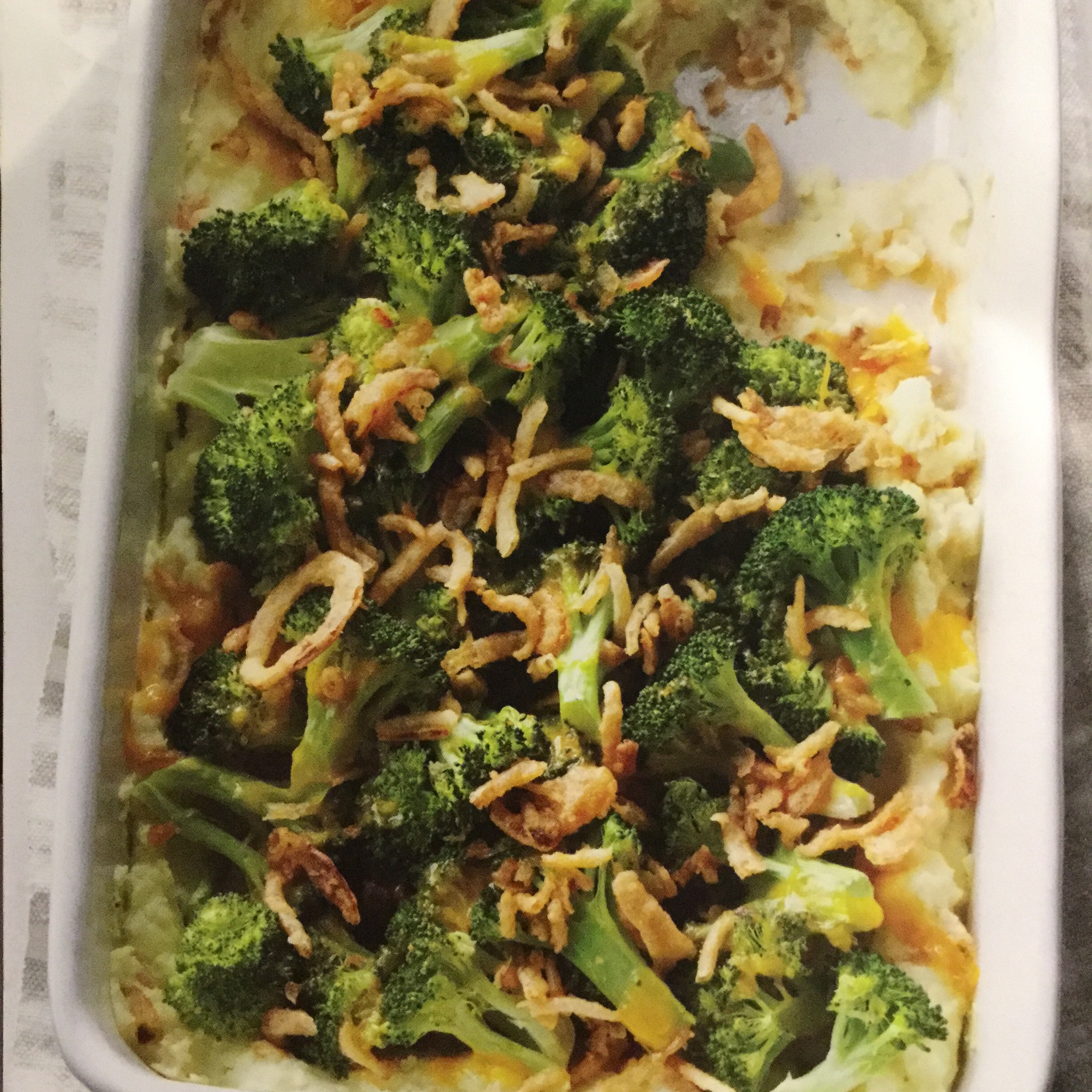 Special Broccoli-Potato Supreme Casserole