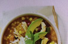 Three Bean Chili Verde with Chicken