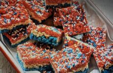 Patriotic Rice Crispy Treats