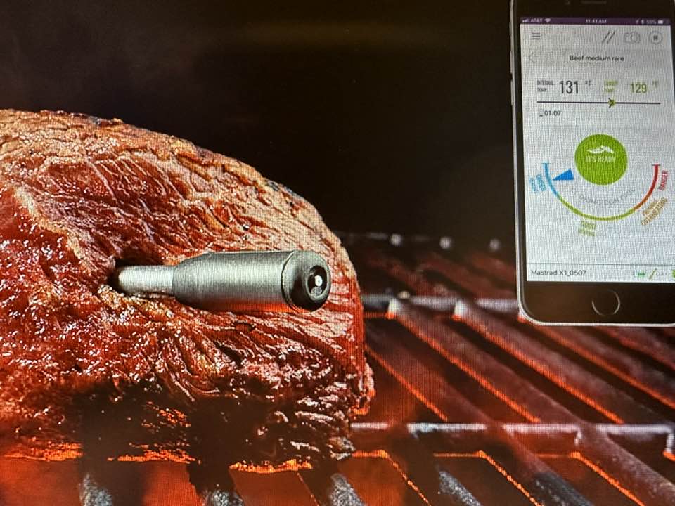 Today’s Gadget is the Wireless Meat Thermometer!