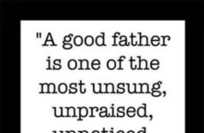 A good father...