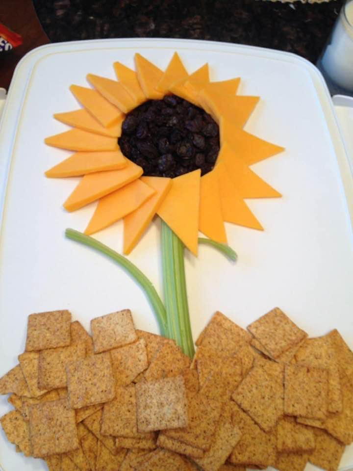 Thought you might enjoy eating a SUNFLOWER