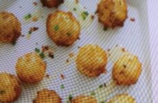 Honey-Glazed Goat Cheese Poppers