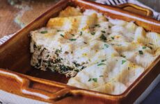 Comforting Chicken And Spinach Lasagna