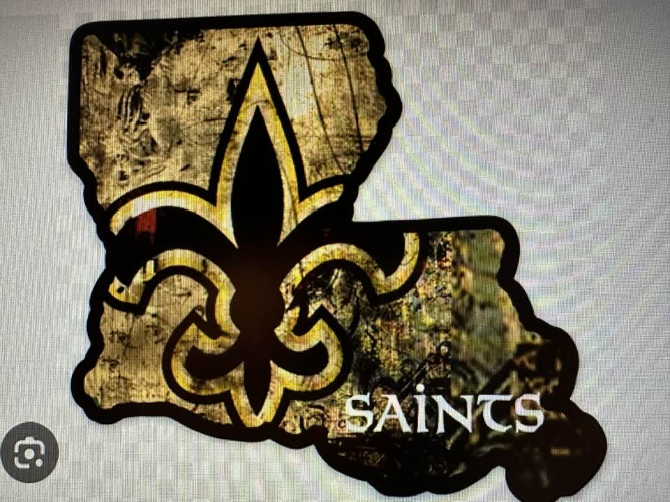 Saints play this Saturday at 7 pm against Cardinals! Just pretend it is a nice cool fall evening!😳