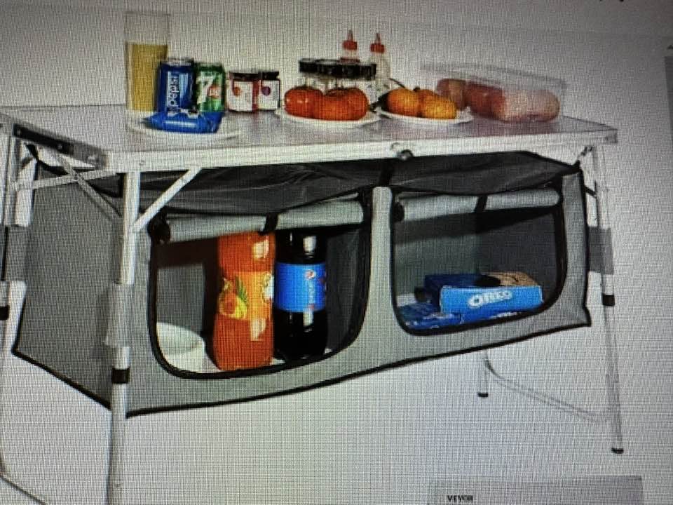 Portable Camping Kitchen Table