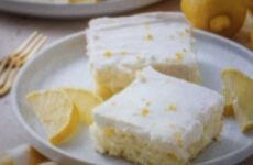 Delightful Lemon Angel Bars