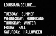 Louisiana be like....