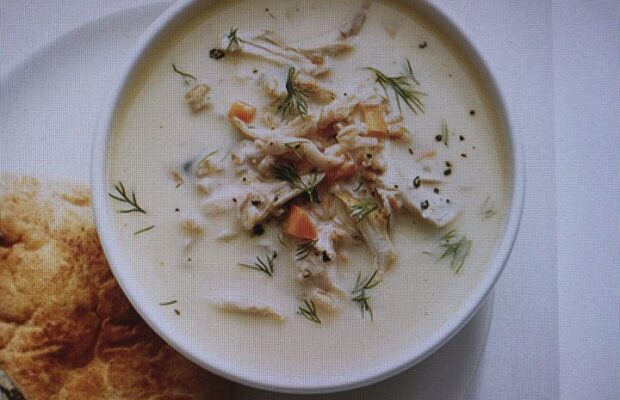 Comfy Greek Lemon Chicken Soup