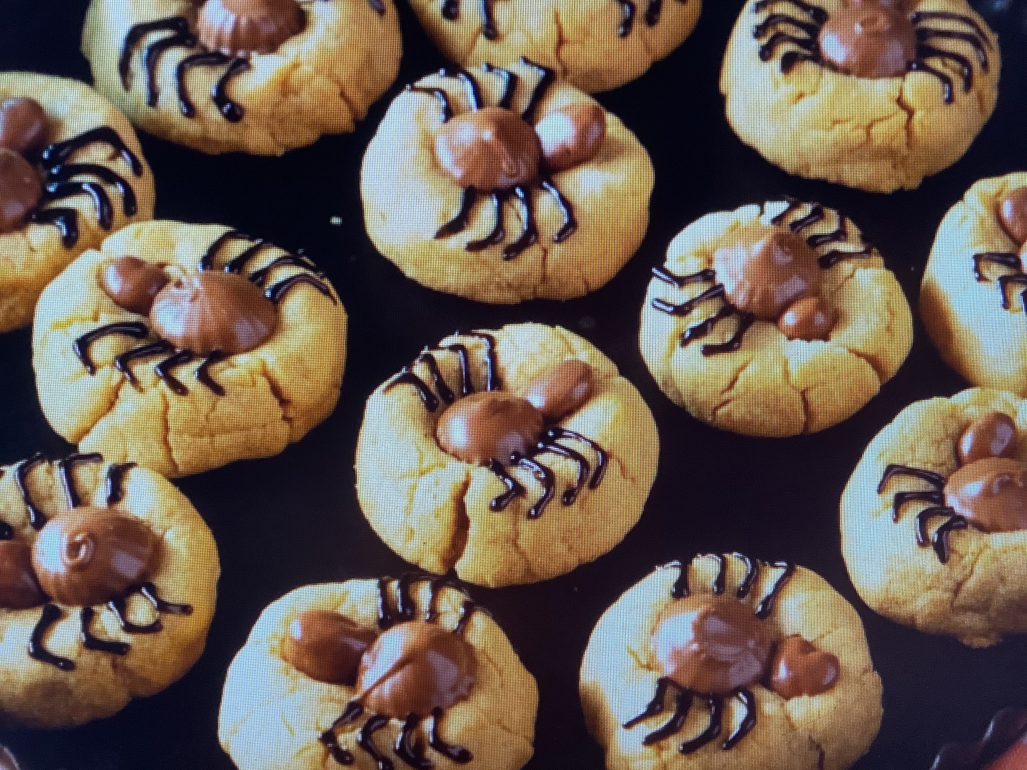 Sweet Spider Cookies