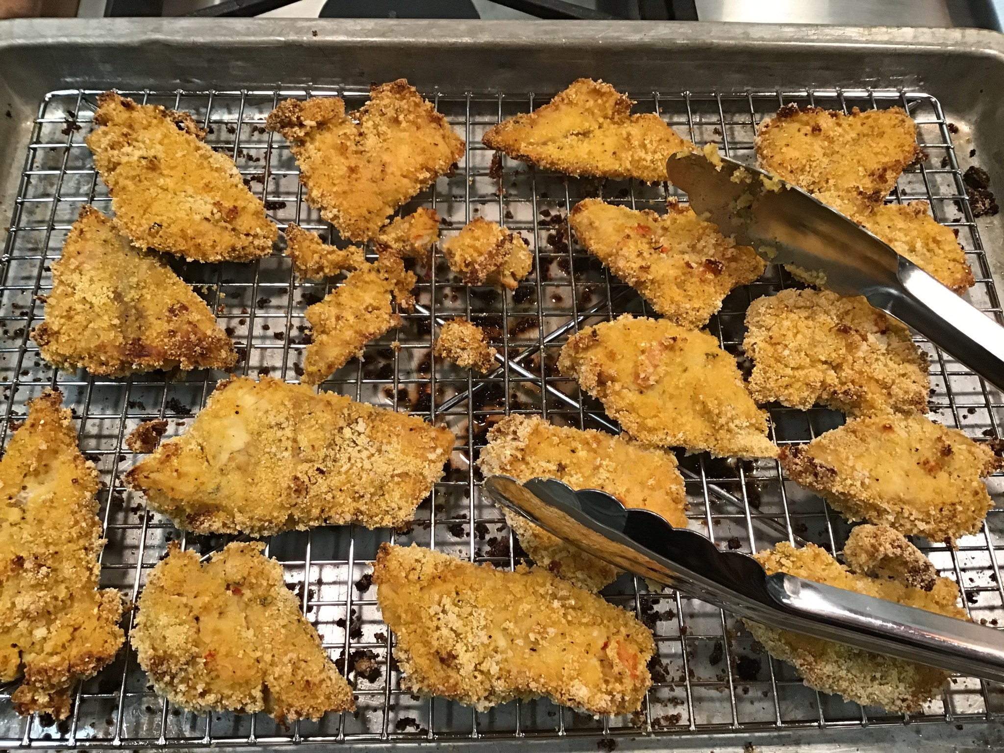 Crispy Oven-Fried Fish Bites