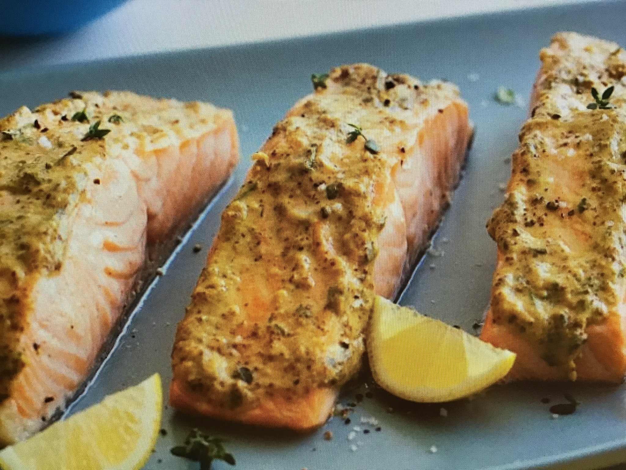 Tangy Honey-Mustard Baked Salmon