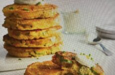 Okra-Studded Pancakes