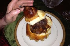 Brioche Stuffed with Beef Stew