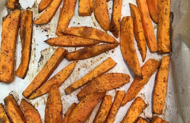 Tasty Oven Yam Fries