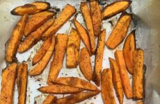 Tasty Oven Yam Fries