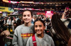 Super Bowl opening night.