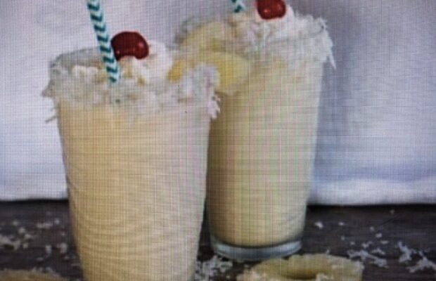 Refreshing Pina Colada Milkshake