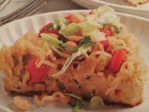 Asian Egg-Noodle Frittata