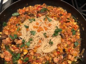 Creamy Tomato Crawfish Pasta