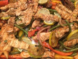 Beef, Chicken and Veggie Fajita Mix