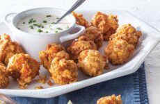 Bite-Size Crawfish and Corn Fritters