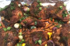 Crackly, Garlicky Chicken Thighs