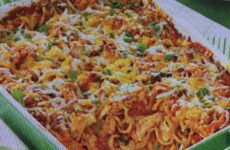 Hearty Southwestern Chicken-Pasta Casserole