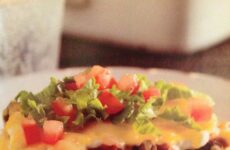 Baked Layered Enchilada Dish