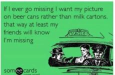 If I ever go missing....