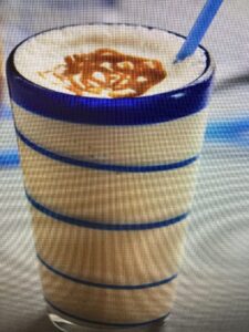 Smooth Salted Caramel Milkshake