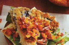 Crunchy Cauliflower Steak Sandwich