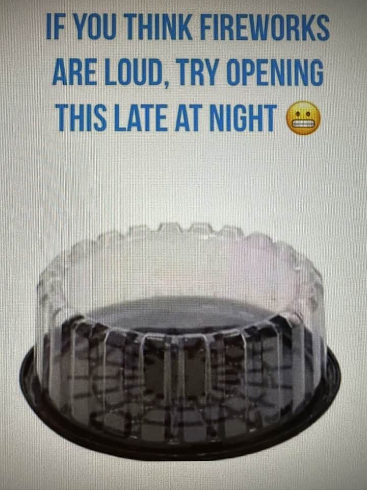 Try opening this late at night!