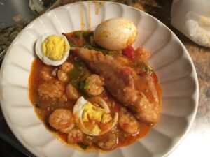 Alice's Yellow Catfish Court Bouillon