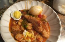 Alice's Yellow Catfish Court Bouillon