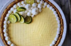 Tangy Skinny Key Lime Pie