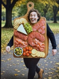 Halloween Charcuterie Costume!