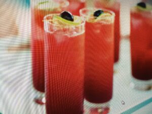 TART CHERRY GIN SLINGS